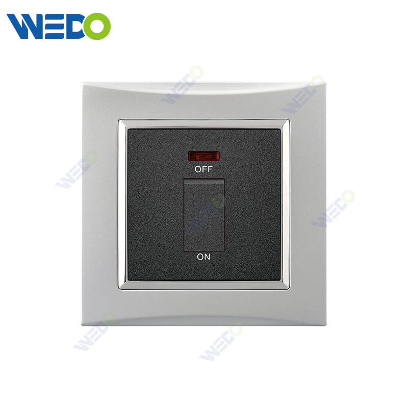 M3 Wenzhou Factory New Design Electrical Light Wall Switch And Socket IEC60669 20A SMALL BUTTON SWITCH&BIG BUTTON