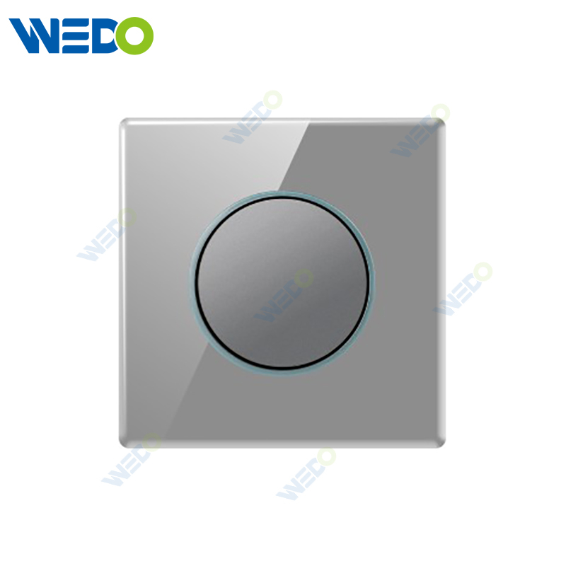 S6 Series 1G 16A 250V Light Electric Wall Switch Socket Tempered Glass Material Modern Sockets