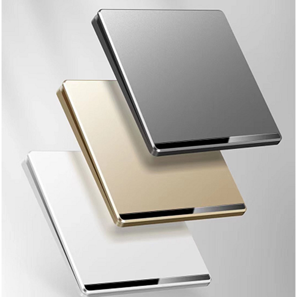 ULTRA THIN A4 Series TV / Double TV Socket Different Color Different Style Fashion Design Wall Switch 