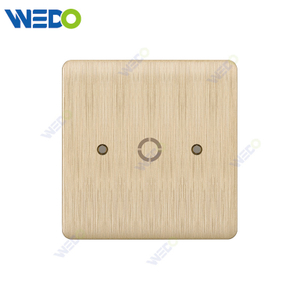 C20 86mm*86mm Home Switch White/silver/gold 20A OUTLET Light Electric Wall Switch PC Cover with IEC Certificate