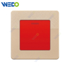 D1 Light Switch Simple Electric, Wall Switch 45A with Neon Big Button Wall Switch PC Material Cover with IEC Report SASO