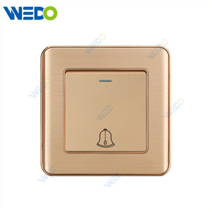 C32 Aluminium New Design Customized Factory Pc Wall Switch And Socket Doorbell
