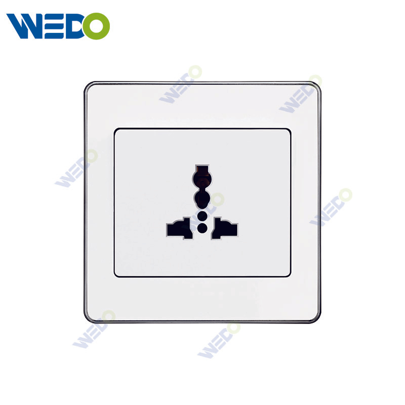 C73 3PIN MF SOCKET Wall Switch Switch Wall Switch Socket Factory Simple Atmosphere Made In China 4 Gang 4 Wire 