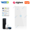 Zigbee Water Heater 20A Support Tuya Damp Prood Bluetooth Wifi High-grade Aluminium Frame Smart Touch Switch