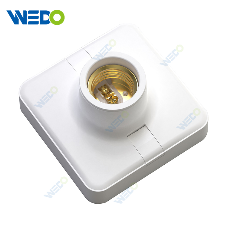  Square Lamp Stand Fittings Types Metal Brass Lampholder Acrylic Socket Parts Lamp Holder/Bulb Holder/Lamp Base
