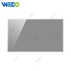S6 Series Blank Plate 146 250V Light Electric Wall Switch Socket Tempered Glass Material Modern Sockets