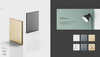 ULTRA THIN A4 Series Doorbell Switch Different Color Different Style Fashion Design Wall Switch 