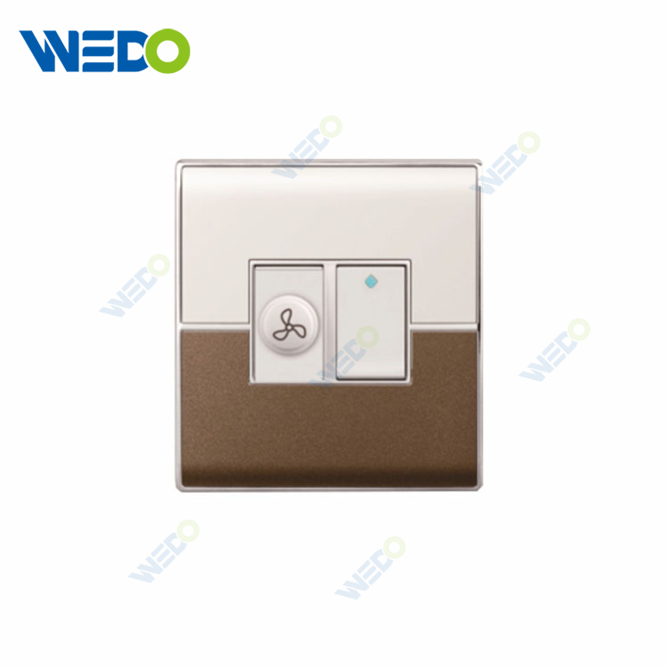 Double Color Plate Pakistan1 Gang And Dimmer Switch 