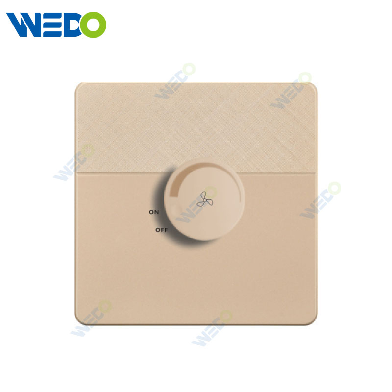 D1 Light Switch Simple Electric, Wall Switch Fan Dimmer 500W Wall Switch PC Material Cover with IEC Report SASO