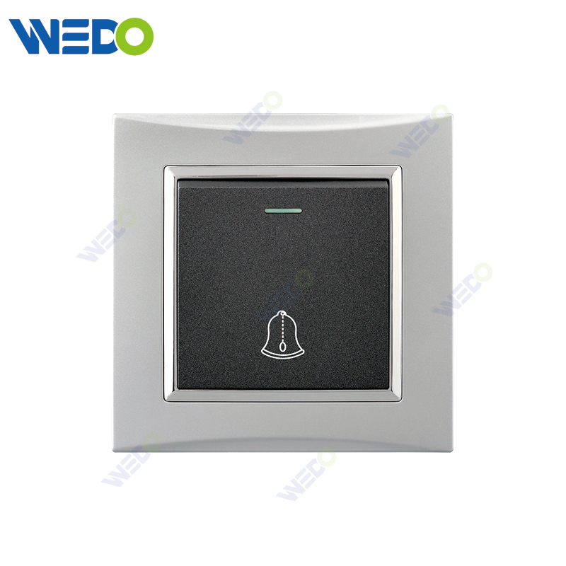 M3 Wenzhou Factory New Design Electrical Light Wall Switch And Socket IEC60669 DOORBELL SWITCH
