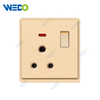  New Design PC 15A Switch Socket Wall Switch Socket 86*86 mm For Home