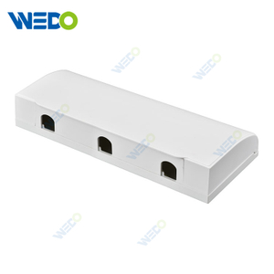 Triple 86 Size GN Style White ABS Material Waterproof Box