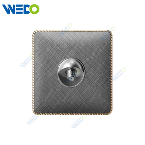 T3 Home Switches SAT / Double SAT 250V Light Electric Wall Switch Socket 86*86cm Acrylic Pattern with Lace