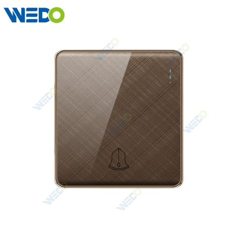 K2-b Series Blank Plate 86 16A 250V Light Electric Wall Switch Socket PC Material with Chrome Frame Home Switches
