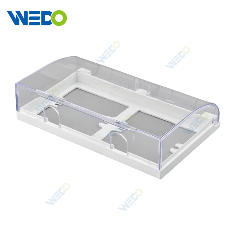 86 Double Size GN Style White ABS Material Waterproof Box