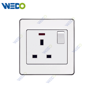 C73 13A SWITCHED SOCKET Wall Switch Switch Wall Switch Socket Factory Simple Atmosphere Made In China 4 Gang 4 Wire 